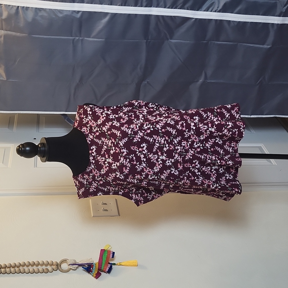 Floral Empire Waist Blouse